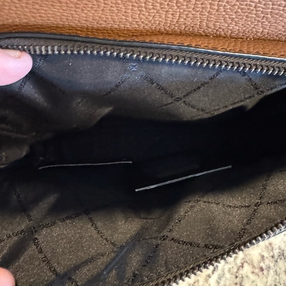 Michael Kors Tan Leather Men's Backpack - Picture 3 of 7